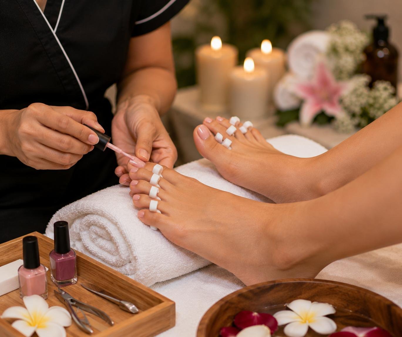 Pedicure at Bliss Salon in Balasore